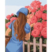 Картина за номерами Ароматні півонії  Ідейка KHO4991
