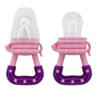 Ниблер з ковпачком, рожевий Mega Zayka №0001