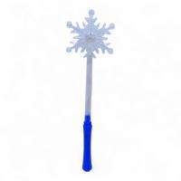 Чарівна паличка Сніжинка (38 см), прозора з синьою ручкою MIC KA-23-722