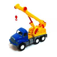 Машинка Автокран Магірус (синя) Colorplast 0503