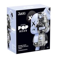 Дитячий конструктор "Магнітний Вайб" JAKI JK6250-4 серії "Кіберпанк ведмедики" 546 деталей