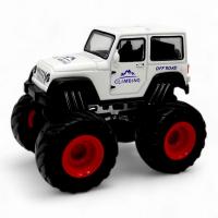 Машинка металева АВТОПРОМ. МОНСТР ТРАК (БІЛИЙ) Автопром AP7449