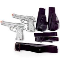 Ігровий набір зброї (2 пістолета, кобура та ремені фіксації) MIC 18130