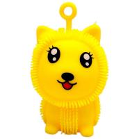 Сяючий силіконовий їжачок Вушка 10,5 см (ЖОВТИЙ) MIC KA-23-1956