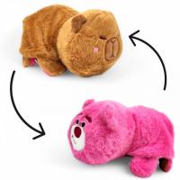 Мʼяка іграшка 2в1 ( ведмідь+капібара) 20 см MIC M17950