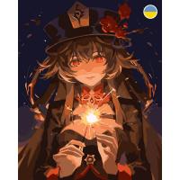 Картина по номерах Геншин Імпакт. Ху Тао 40x50 см Origami LW3165