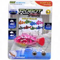 Роборибка на батарейках (підсвічування, рухає хвостом, 8 см) МІКС ВИДІВ MIC 8823-2