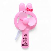 Механічний вентилятор Зайчик (рожевий) MIC SQ612