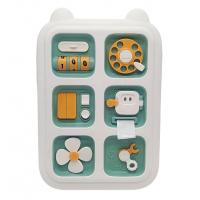 Бізіборд для розвитку дрібної моторики YL1055A чудовий ігровий процес Зелений