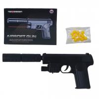 Пістолет з глушником, лазерним прицілом і кульками MIC 733-3