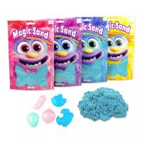 Кінетичний пісок Magic Sand, 500 г (блакитний) Strateg 39403-3