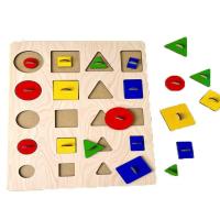 Геометричний вкладиш Фігури та розміри Ubumblebees ПСД210