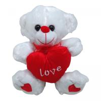 Мʼяка іграшка “Ведмедик з серцем”, підсвічування, 23 см MIC C62304