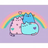 Картина по номерах з фарбами металік Friends 50x40 см Riviera Blanca RB-1077