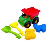 Машина Тотошко самоскид №2 зелений з червоним Colorplast 0176