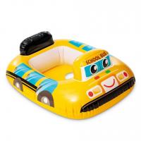 Надувний круг-плотик Шкільний автобус (71х58 см) Intex 59586
