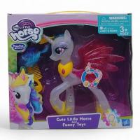 Фігурка поні My Little Pony, аксесуари, світло, звук (біла) MIC 2015