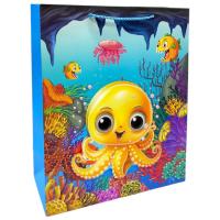 Пакет подарунковий, 32х26х12 см (ВОСЬМИНІЖКА) MIC C69736