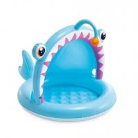 Басейн надувний Акула  127*102*86 см Intex 58419