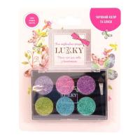 Дитячий крем-тіні для повік з блискітками T16128 з аплікатором