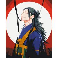 Картина по номерах Аніме. Гето Сугуру. Магічна битва  40x50 см Origami LW3283