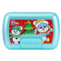 Ланчбокс Новий рік, блакитний MiC 7815