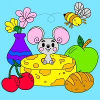 Дитячий набір для розпису Сирок, 25х25 см Riviera Blanca КА-150