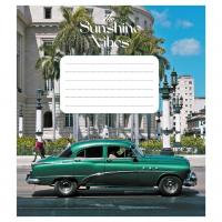 Зошит учнівський "Ретро авто" 024-550139K-1 в клітинку, 24 аркуші