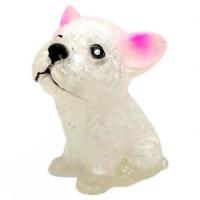 Антистрес жуйка-тягучка Песик 6,5 см (білий) MIC MS-24-11-95