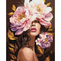 Картина по номерах В ароматі півоній 40х50 см Ідейка KHO8443