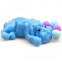 Жуйка-тягучка (таба сквіш) Собачка, 9 см, блакитна MIC KA-23-2115