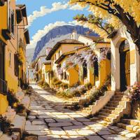 Картина по номерах Бути в моменті 40x40 см Origami LW31630