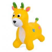 Дитяча іграшка-стрибун "Оленятко" MS 3259(Yellow) гума, до 20 к