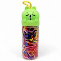 Набір резинок для волосся Мультяшки, зелений MIC 4047-25