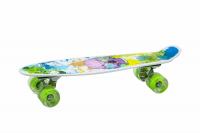 Пенні Борд з світяться колесами Череп (різнокольоровий) MiC S29661