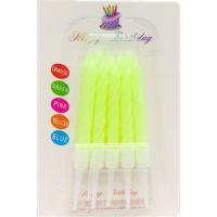 Свічки неонові, жовті MIC 10-90