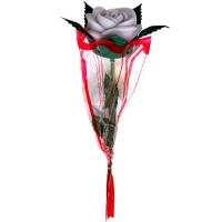 Світяшка Троянда 40 см (БІЛА) MIC SV77