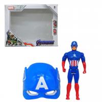 Набір супергероя Капітан Америка, маска і фігурка, зі світлом і звуком MIC 564-1004