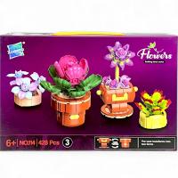 Конструктор “Сукуленти”, 428 деталей Zuanma 114-3