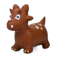 Дитяча іграшка-стрибун "Динозавр" MS 4846(Brown) гума, до 20 кг