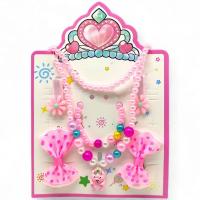 Дитячий набір біжутерії Капібара (рожевий) MIC KA-23-4691