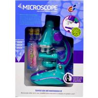 Набір Науковий Мікроскоп (БІРЮЗОВИЙ) MIC C2127