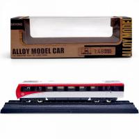 Потяг інерційний у масштабі 1:48 (БІЛО-ЧЕРВОНИЙ) CAR KING A3201 (1079)