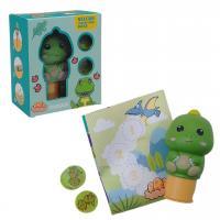 Набір штампи-наліпки Динозавр Velcro Compression Mold MIC ME-180