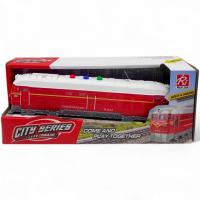 Потяг інерційний, озвучений, зі світлом, в коробці MIC RJ024