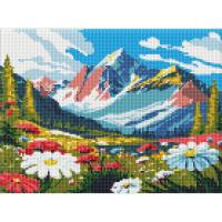 Алмазна мозаїка без підрамника Контрасти природи 30х40 см Ідейка AMC7805