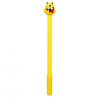 Дитяча гелева ручка "Horror" A082(Yellow) синій, 16,5 см