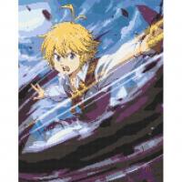 Алмазна мозаїка Аніме Сім смертних гріхів. Меліодас 40х50 см Origami OD30950