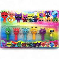 Набір ігрових фігурок, 6 шт Спрункі/Sprunki (9 см) MIC Sprunki-6