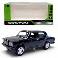 Машина металева АВТОПРОМ 1:32-36 Lada 2107 (СІРА) Автопром 7645